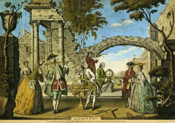 Astronomie, pub. par Robert Sayer (fl.1750-80) vers 1750