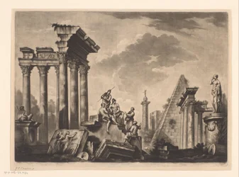 Ruines à Rome