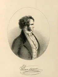 E. Landseer, vers 1843