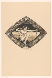 Conception de couverture pour : Revue Technique, 1914