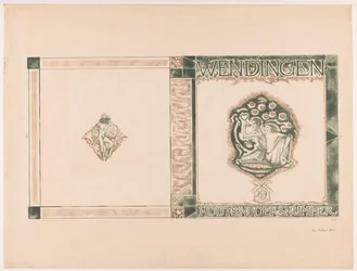 Couverture pour : Wendingen, Houtsnijdersnummer, 1919