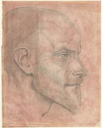 Portrait de Jac. Jongert, de profil