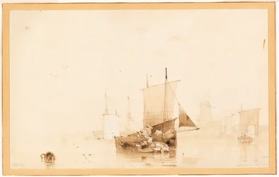 Bateaux dans un port