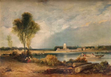 Paysage en Normandie, 19e siècle, 1934