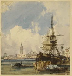 Riva degli Schiavoni, près de San Biagio, Venise