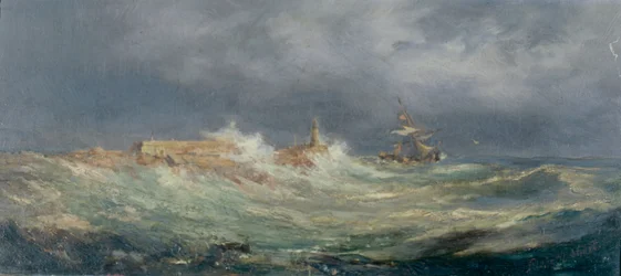 Porthcawl dans la tempête