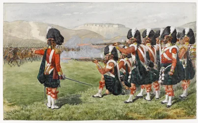 Les 93e Sutherland Highlanders à la bataille de Balaclava, le 25 octobre 1854 : La mince ligne rouge, 1854