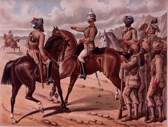 Le Corps des Guides, vers 1895