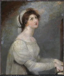 Lady Hamilton dans le rôle de Sainte Cécile