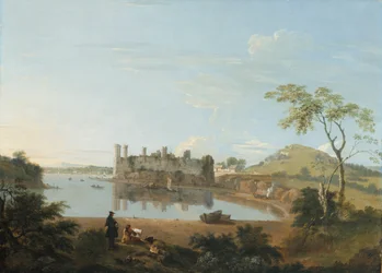 Château de Caernarvon, vers 1744