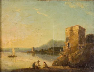 Scène côtière près de Naples, vers 1750-1780