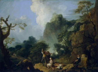 « Paysage avec des bandits : le meurtre », 1723-1782