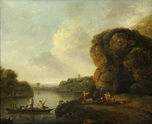 Sur les rives de la rivière