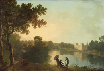 Vue sud-est de Wilton depuis l