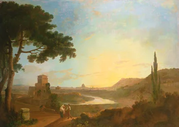 Vue du Tibre