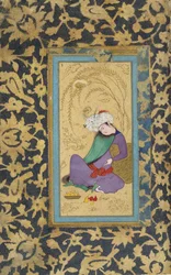 Homme en manteau doublé de fourrure, vers 1600