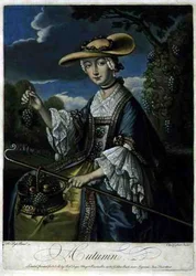 Automne, gravé par C. Corbutt, publié par Robert Sayer, vers 1760