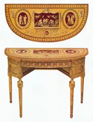 Une paire de tables d