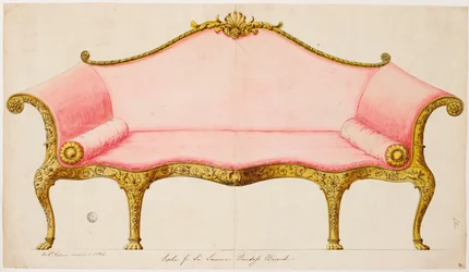 Canapé pour Sir Lawrence Dundas