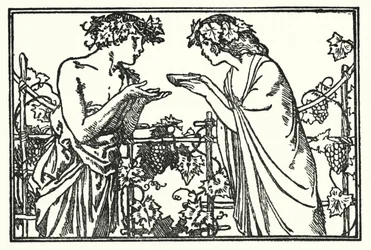 Illustration pour les poèmes de John Keats : Endymion