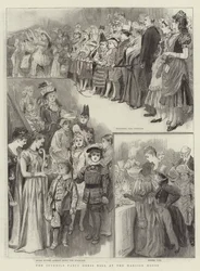 Le bal costumé des enfants à Mansion House