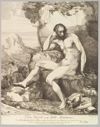 Don Quichotte dans les montagnes de Sable, 20 octobre 1782