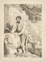 Retraite des blessés de la bataille, 19 juillet 1779