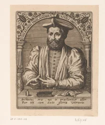 Portrait de Guillaume Philandrier (Série de portraits de savants des XVe et XVIe siècles)