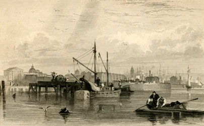 Liverpool, depuis le Mersey, No. 1..., milieu du 19e siècle