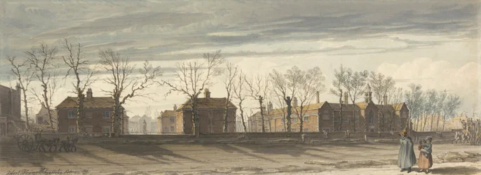 Les maisons de retraite des poissonniers, Newington Butts, Londres