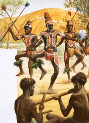 Aborigine dance
