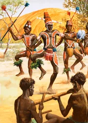 Aborigine dance