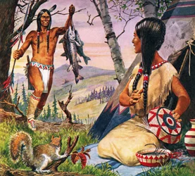 Hiawatha et Minnehaha