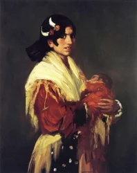 Gitane et son Bébé, 1906
