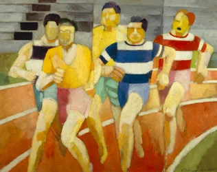Les Coureurs, vers 1924