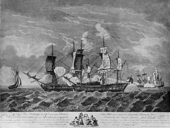 La Flora et la Nymphe, vers 1781