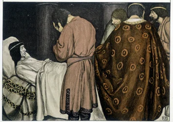 La Mort de Tristan - dans "Le Roman de Tristan et Iseult" par Robert Engels