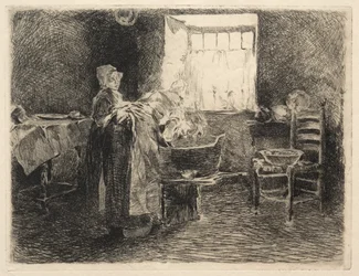 Lundi matin, Hollande, 1800s