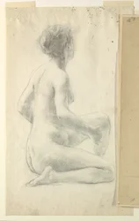 Étude pour une femme assise, "Festival des vendanges," Mendelssohn Glee Club, New York, NY