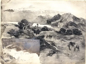 Vue du golfe de Corinthe