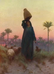 Une fille de Mizraim, vers 1880, 1904