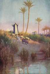 Par des eaux tranquilles, vers 1880, 1904