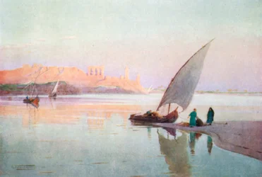 Kom Ombos (lithographie couleur)