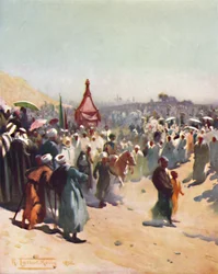 Retour du Mahmal, vers 1880, 1904