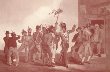 Trente-troisième régiment, vers 1814-1909