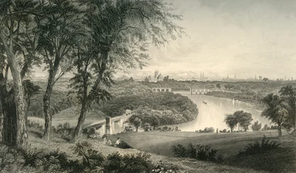 Philadelphie depuis Belmont, West Park, 1874
