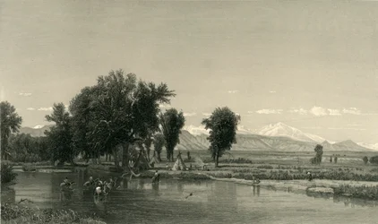 Les Montagnes Rocheuses, 1874
