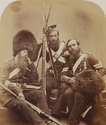 Reynolds, Temple et Judd, gardes des fusiliers écossais