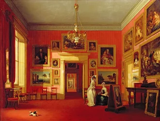 Galerie de tableaux de Lord Northwick à Thirlestaine House, vers 1846-47