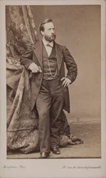 Portrait du peintre Ludwig Knaus
